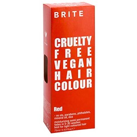 BRITE Semi Permanent Hair Colour, Red, 75 ml