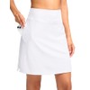 Viodia 18" Skorts for Woman with Pockets High Waisted Golf