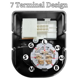 925-06119C 725-04227 Ignition Switch Module with Key for Cub Cadet XT1 LT42 LT46 LT50 XT2 LT42 LT46 LT1042 LT1045 LT1046 LTX1040 Craftsman T1000 T1200 T1400 T1600 Riding Mowers