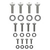 24pcs Stainless Steel TV Bracket Mount Kit Universal VESA TV