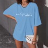 Kelxjia Oversized Christian Shirts Women Faith Religious Tshirt Bible Verse