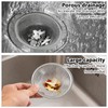 20 PCS Mesh Sink Strainer, 4.5" Diameter Stainless Steel Slop