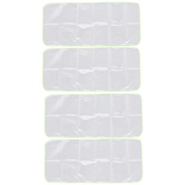 Cabilock 4PCS Protective Ironing Mesh Pressing Pad Pressing Cloth Protective Ironing Scorch Mesh Cloth for Washer,Dryer,Table Top,Countertop Random Color