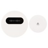 Wireless Doorbell Self Generating 1 Receiver 2 Push Button Battery