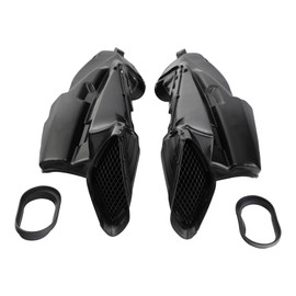 TCMT Black Ram Air Tubes Duct Intake Fits For SUZUKI GSXR600 GSX-R 750 2006-2007 K6 K7