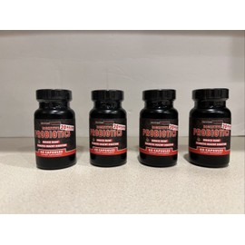 4 Bottles Bowmar  Nutrition Digestive Probiotics 60 Capsules  Mtg Date 11/2022