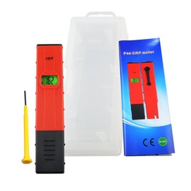 Millivolt Pen-Type Digital Redox ORP Water Meter Tester | -1999mV to +1999mV Range | Backlight LCD | Ideal for Pool, Aquarium, Hydroponics, Spas, and Water Systems