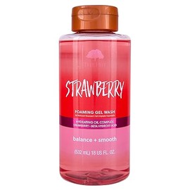 Tree Hut Strawberry Foaming Gel Wash 18 oz