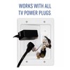 Legrand - OnQ in Wall Cable Management Kit with USB,