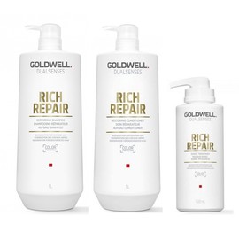 Goldwell Dualsenses Rich Repair Big Bottle Trio Bundle