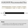 JasGood Men's Canvas Belt, Woven Casual Belt, 3.8 cm Wide,