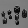 Hmevsafinect Hex Lock Nuts - M8 x 1.25mm Carbon Steel