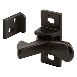 Prime-Line U 10883 Cabinet Door Elbow Catch, Cast Aluminum, Bronze Finish (Single Pack)