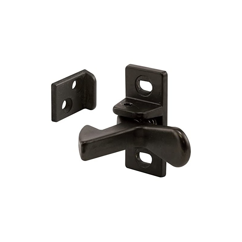 Prime-Line U 10883 Cabinet Door Elbow Catch, Cast Aluminum, Bronze