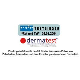 With Natural Materials Natural Whitening -- Uli Breiter's Whitening Powder # Pack of 3