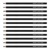 Primo Euro Blend HB Charcoal Pencils, Box of Twelve Hard