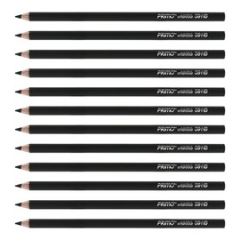 Primo Euro Blend HB Charcoal Pencils, Box of Twelve Hard (59-HB)