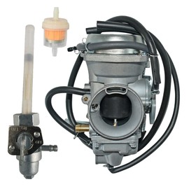 Carburetor fit for HONDA XR650L 1993-2012 16100-MY6-772 with Fuel Tank Switch Valve Petcock