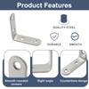 AKVIBG 20 Pack L Bracket, 2x2 Inch Corner Braces Stainless