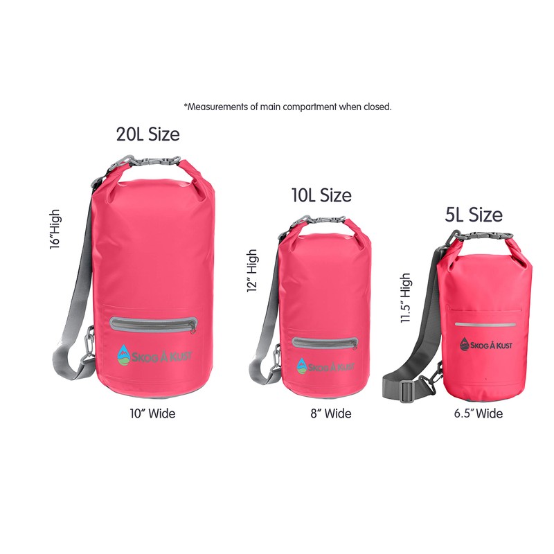 Skog Å Kust DrySak Waterproof Dry Bag | 20L Pink