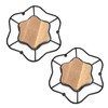 Hosoncovy Round Hot Pot Holder Pad Set of 2,Heat Resistant