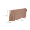 Cabilock 3 Pairs Sofa Armrest Covers Couch Armrest Protectors Elastic