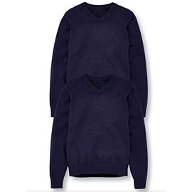 CARE SMART UNIFORM 2pk Boy's School Jumper (8 Years, Navy)