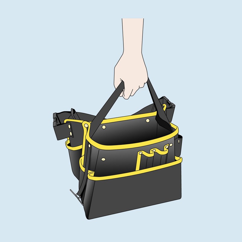Densan KB-100 Ladder Bag
