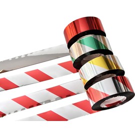 EWENYS Bird Reflective Scarer Tape Set 400m, Pigeon Crow Deterrent Dual Sided Multicolor Shine Scare Birds Away Tape for Orchard Farms Balconies,Scarecrow for Garden