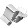 25 x Metal Clips, Metal U Clip Mounting Nails, Stainless