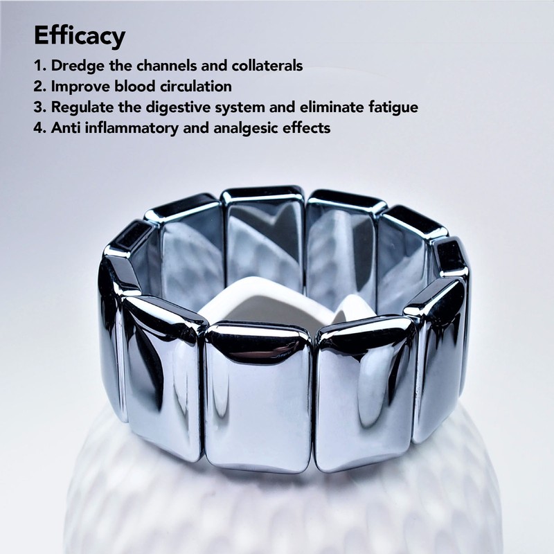 Terahertz Bracelet for Women Men Relieve Stress Eliminate Fatigue Rectangle