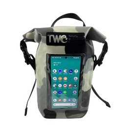 Waterproof Phone Tote Drybag (Grey Camouflage)