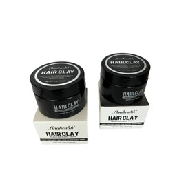 Linahealth Matte Pomade Clay 2 Pack, Pomada tipo Arcilla Acabado Mate para peinar y fijar el Cabello Base Agua 100g / 4 Oz esta arcilla es utilil para