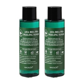 Maclean's Women's Quick Dry Texture Soothing Moisturizing Skin Ahaba Ha Paha Peeling Toner 150ml 2pcs / 맥클린 여성 속건조 결 수부지 진정 수분 스킨 아하바하파하 필링 토너 150ml 2개
