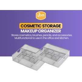 YBM Home 1152-2 Mesh Vanity Cosmetic Organizer