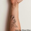 'Flamenco Dancer' Temporary Tattoo - Water Resistant, Skin-Safe, Non-Toxic Transfer