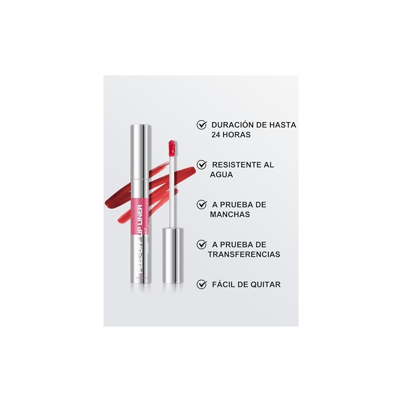 Erinde Tinte de Labios Peel off, Delineador de Labios Peel
