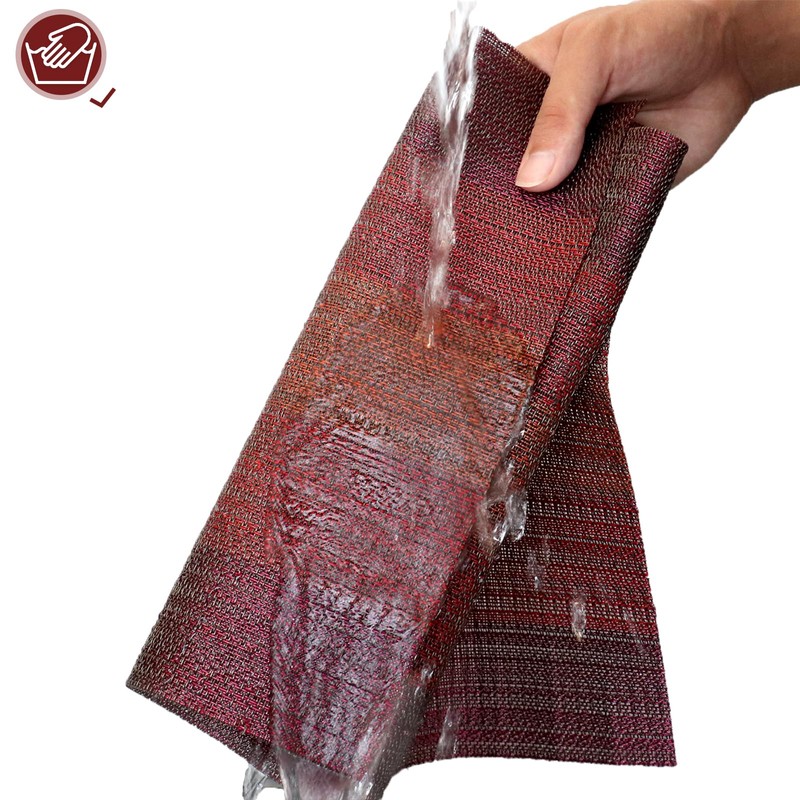 Lumaca Set of 6 Washable Placemats (70% PVC and 30%