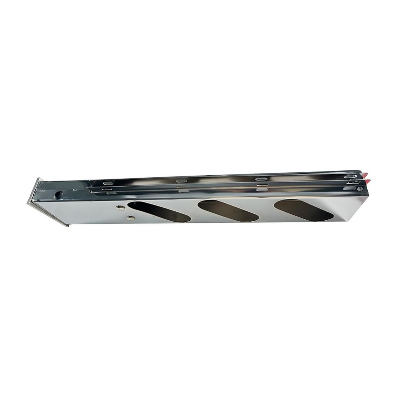BST BSSP Pair 30'' Mud Flap Hangers Rear Oval Bar