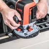 Trend Large Universal Plunge Router Sub-Base, 180mm, Enhanced Compatibility for