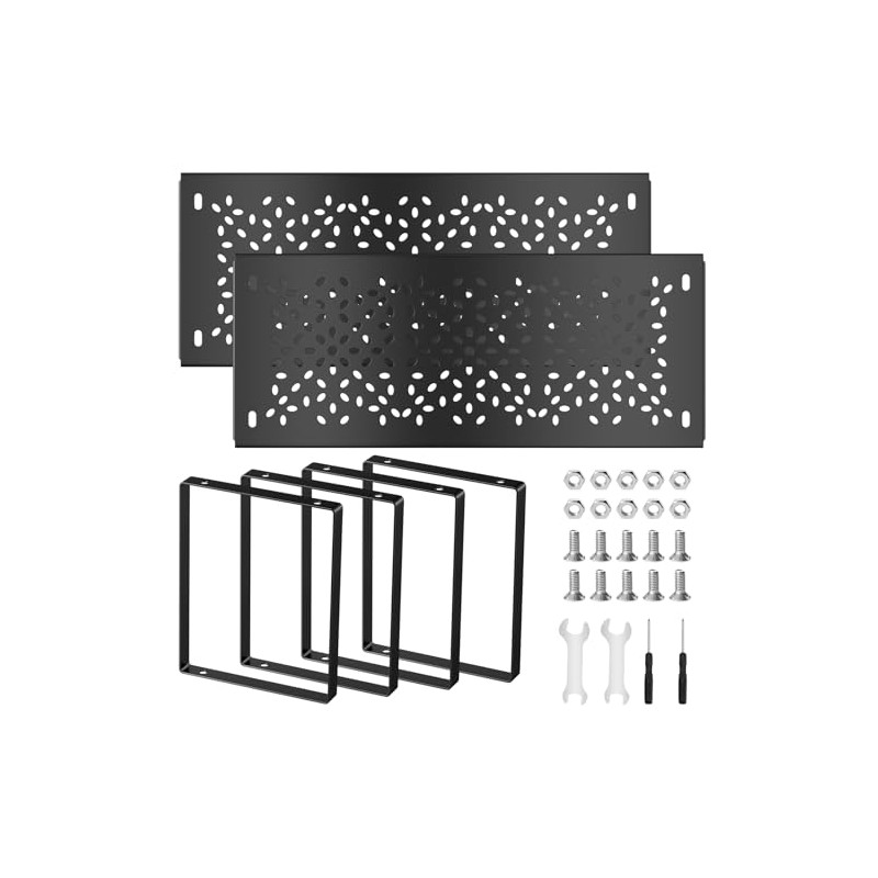 Maxentico Set of 2 Kitchen Organisers, Kitchen Shelf Worktop, Shelf