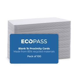 EcoPass Blank 1K Proximity Cards - Pack of 100