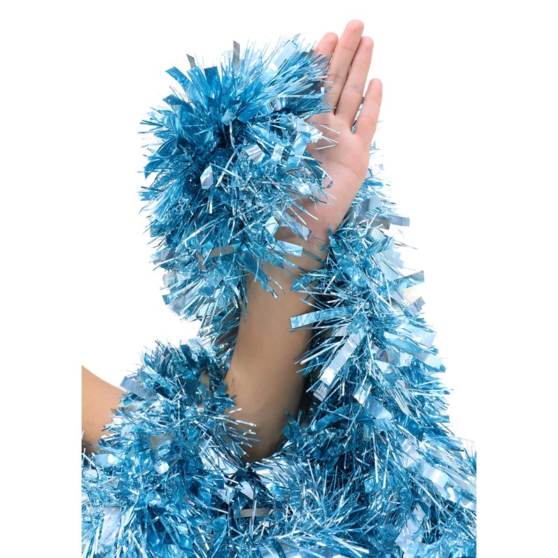Christmas Concepts® 4m Metre Chunky/Fine Christmas Tinsel - Christmas Decoration