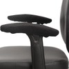 Melaluxe Stretch Office Chair Armrest Covers, Arm Rest Slipcovers (Black)