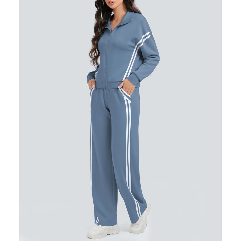 Casly Lamiit 2 Piece Sweat Sets for Women 2025 Trendy