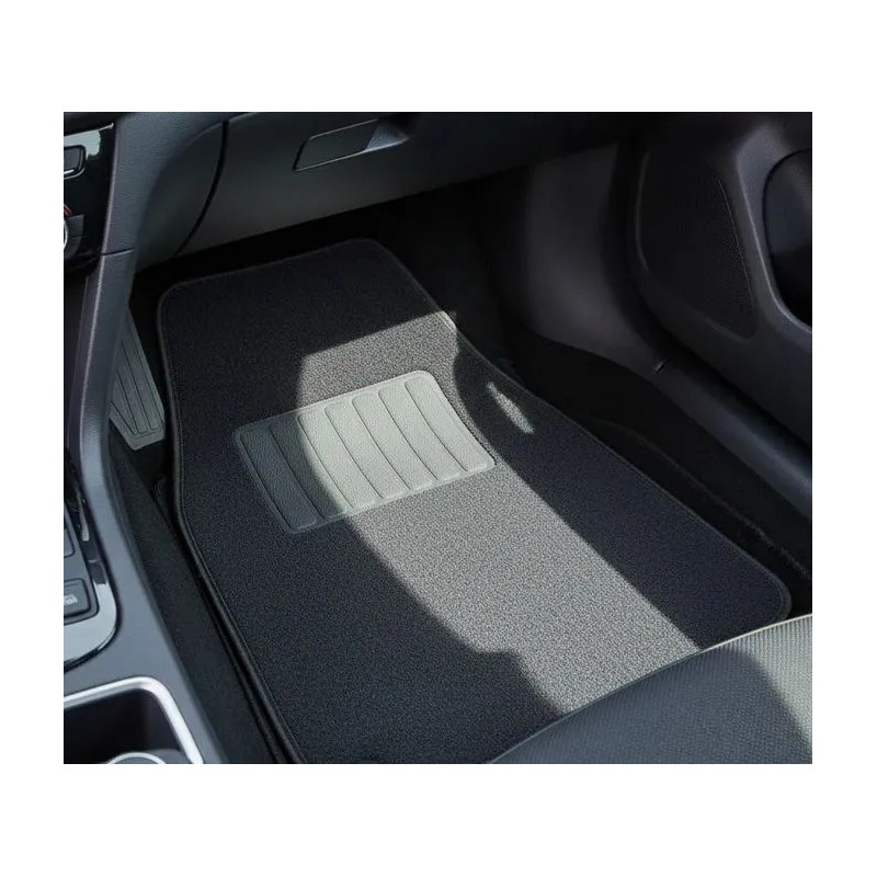 Tapete Alfombra 4pz Gris Chevy Silverado 1500 2006 Gris