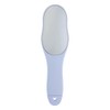 Aerosoles Double-Sided Foot File with Foot Scraper - Stainless Steel