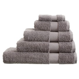 Olivia Rocco Egyptian Cotton Towels, Luxe Collection Towel 700 GSM, Bath Towel Silver
