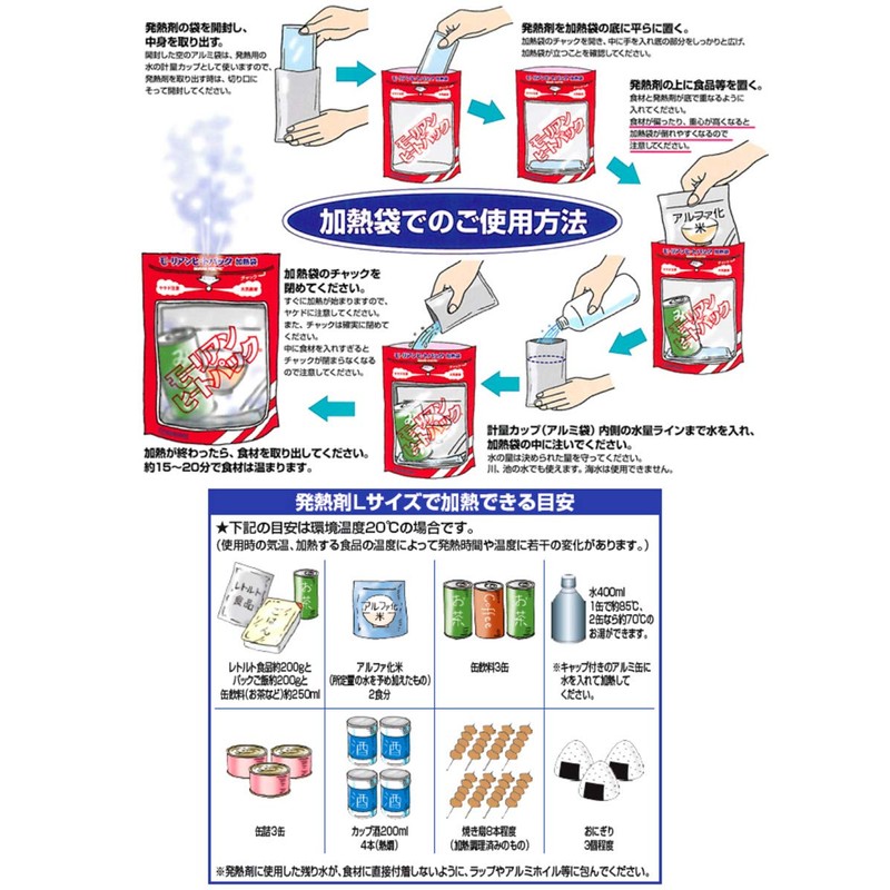 gaobabu mo-rianhi-topakku Mobile Heating Set Medium [Heating Bag M1 +, Fever,