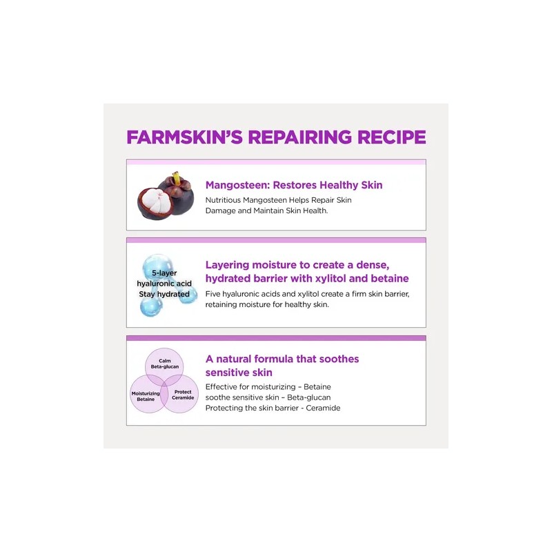 Farmskin Superfood For Skin Hyalusteen Repair Emulsion - Loc